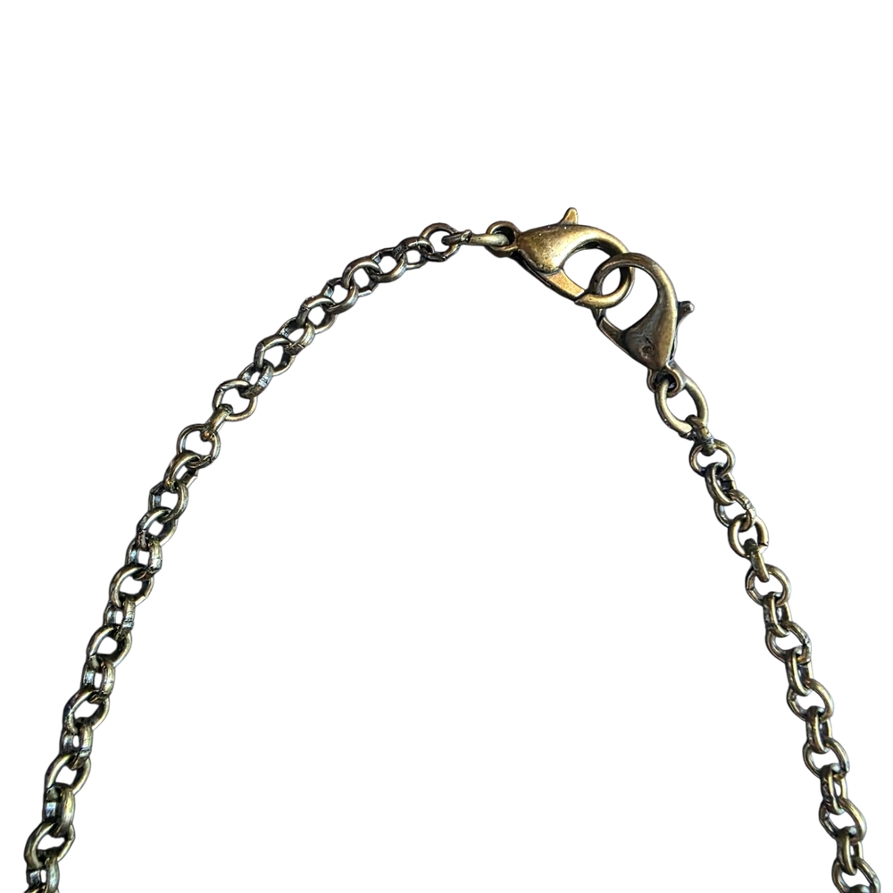 Black and Gold Pendant Necklace - Picture 5 of 5
